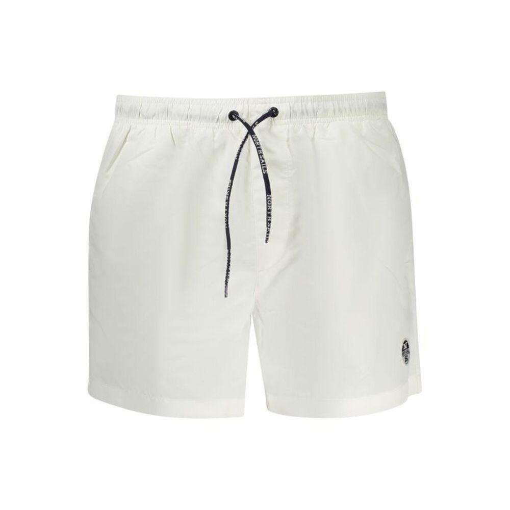 North Sails Polyester Swim Boxer Men White Swimwear